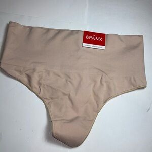 Spanx everyday shaping panty Soft Nude Smooth Thong XL NWT